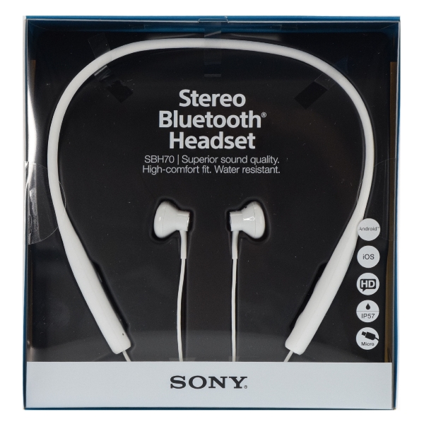 Sony SBH70 Multipoint Stereo Bluetooth Headset Water-Resistant ...