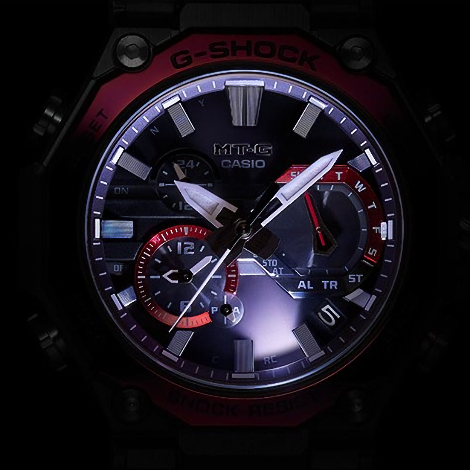 Casio G-Shock MT-G MTG-B2000BD-1A4JF Bluetooth Solar Atomic Men's Watch ...