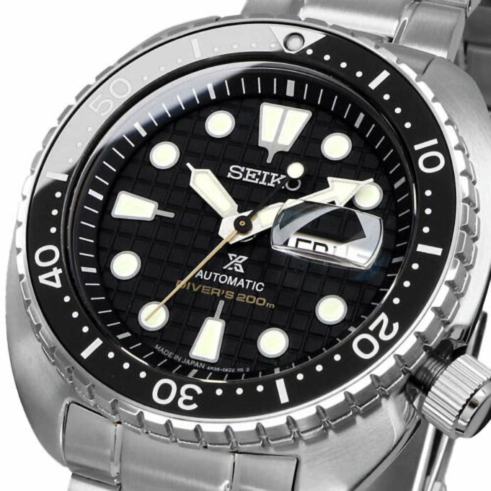 seiko king turtle black