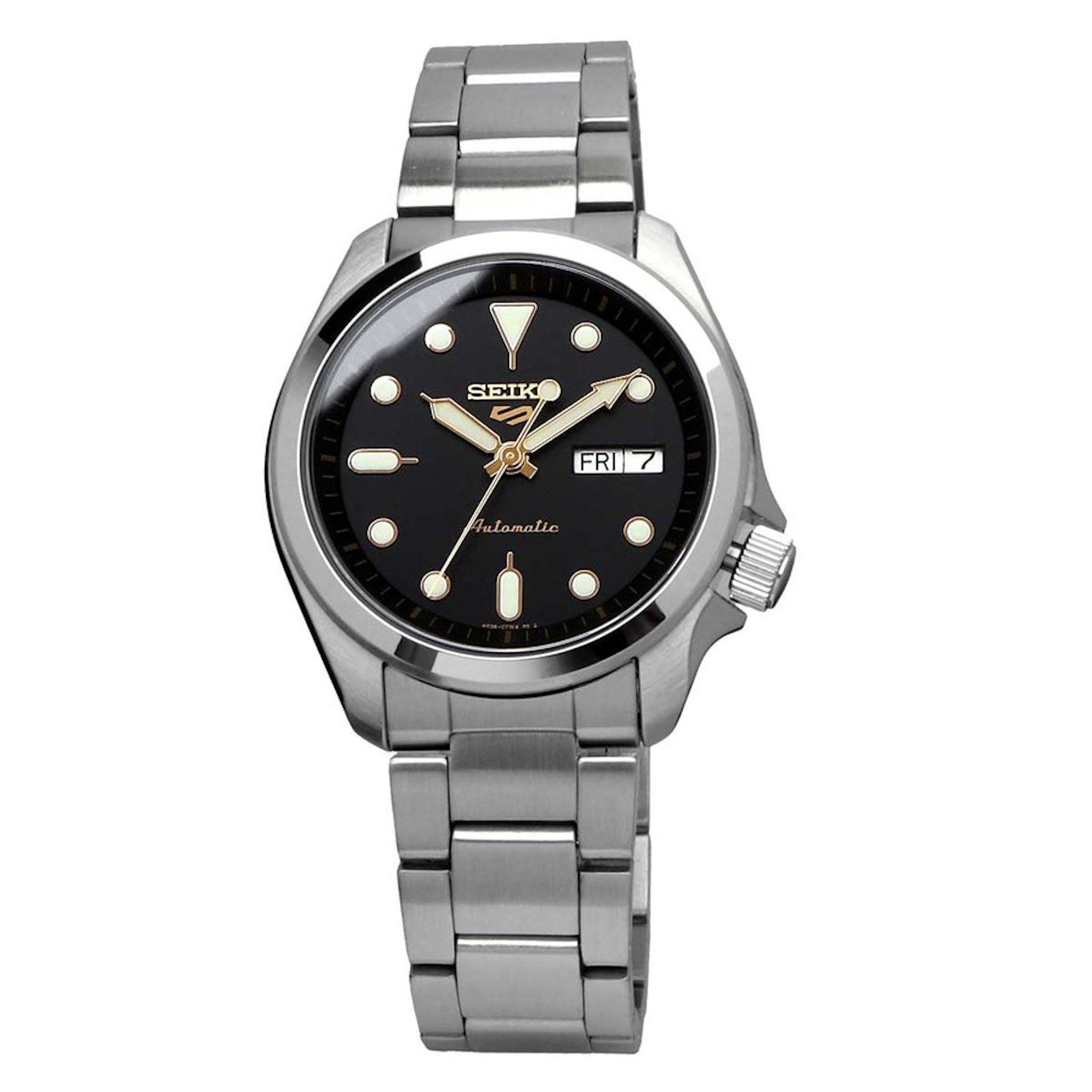 SEIKO 5 Sports SRPE57K1 Automatic 24 Jewels Black Dial Men Watch INT'L ...